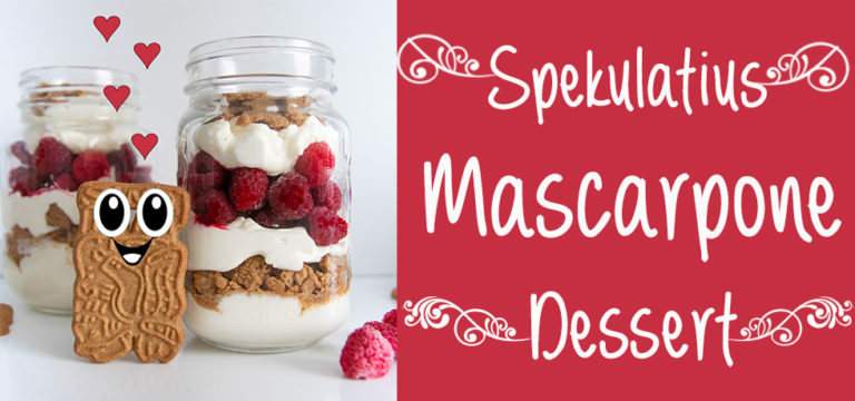5 Minuten Spekulatius Mascarpone  Dessert
