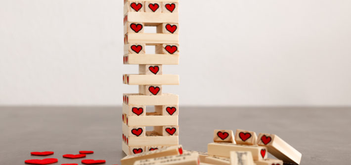 jenga ganz einfach selber machen valentinstag